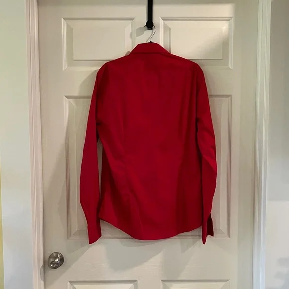 Madison Men's Red Dynamic Cooling Dress Shirt Extra Slim - Picture 4 of 5